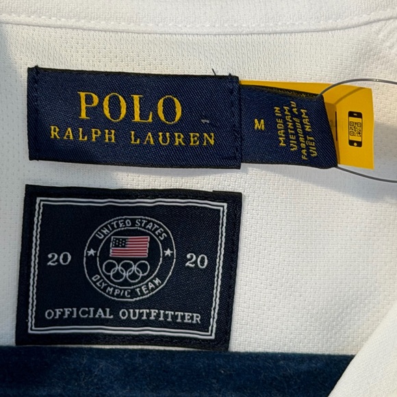 Team USA Polo Ralph Lauren Women's 2020 Summer Olympics  Quarter-Zip Pullover M - Picture 8 of 13